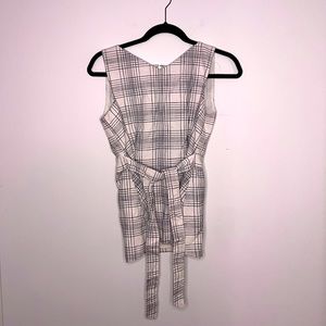 Ann Taylor Checkers Blouse